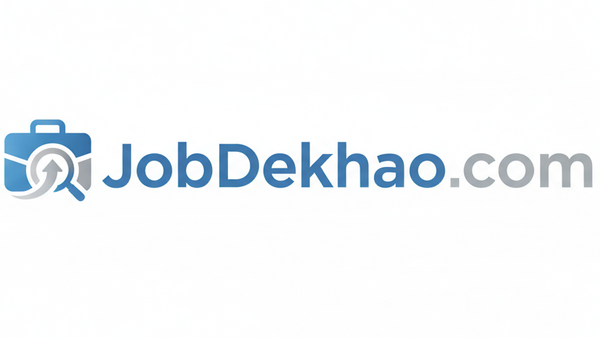 make single a logo for website in png & make in light colour /- jobdekhao.com